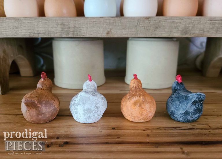 Fluffy Butt Miniature Chicken Hens Figurines by Prodigal Pieces | shop.prodigalpieces.com