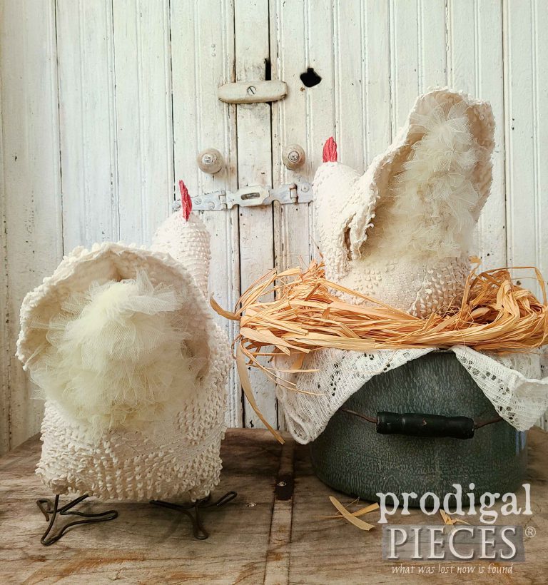 Fluffy Chicken Butts | shop.prodigalpieces.com #prodigalpieces