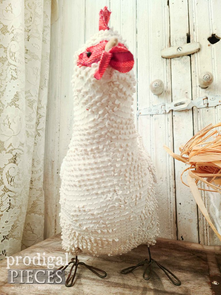 Handmade Chicken Wire Feet | shop.prodigalpieces.com #prodigalpieces