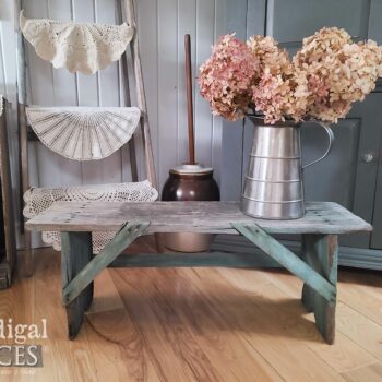 Rustic Farmhouse Wooden Bench available at Prodigal Pieces | shop.prodigalpieces.com #prodigalpieces #farmhouse #shopping