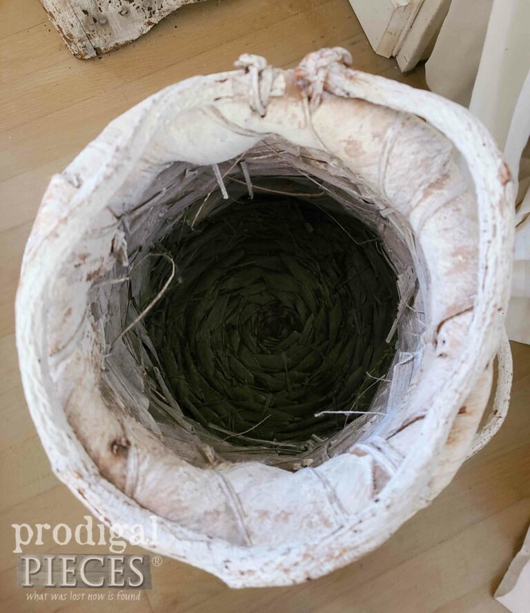 Inside Coconut Husk Basket | shop.prodigalpieces.com #prodigalpieces