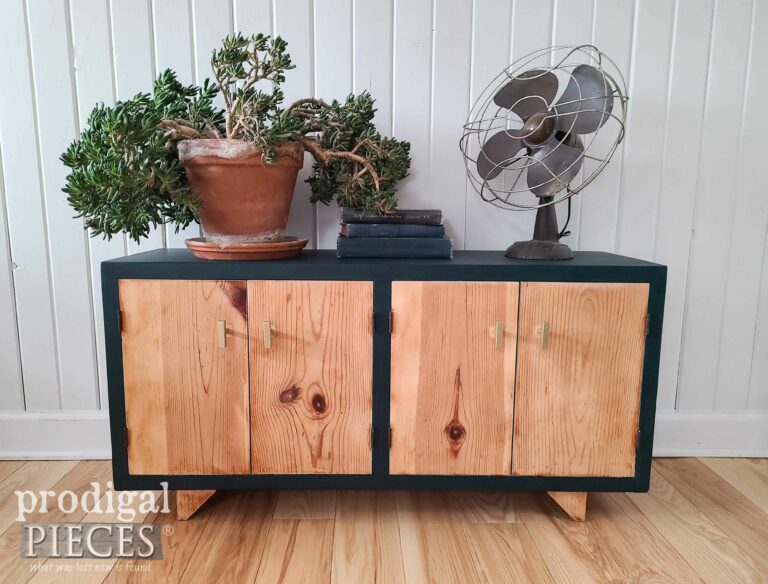 Solid Wood Console Cabinet by Prodigal Pieces | shop.prodigalpieces.com #prodigalpieces