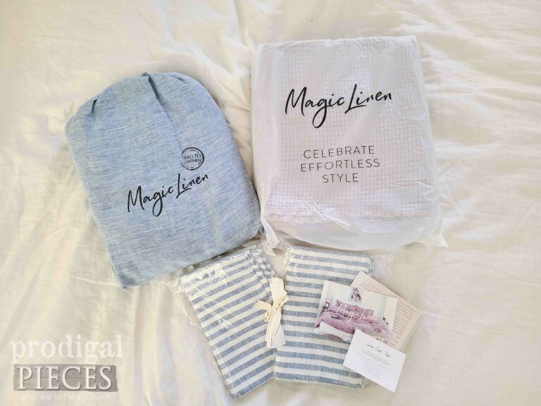 Magic Linen Bedding | shop.prodigalpieces.com #prodigalpieces