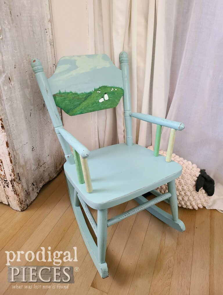 Hand-Painted Rocking Chair | shop.prodigalpieces.com #prodigalpieces