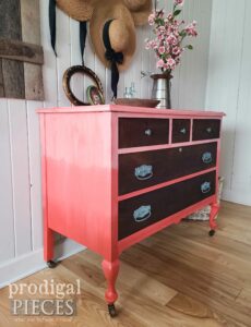 Ombre Boho Antique Dresser | shop.prodigalpieces.com #prodigalpieces
