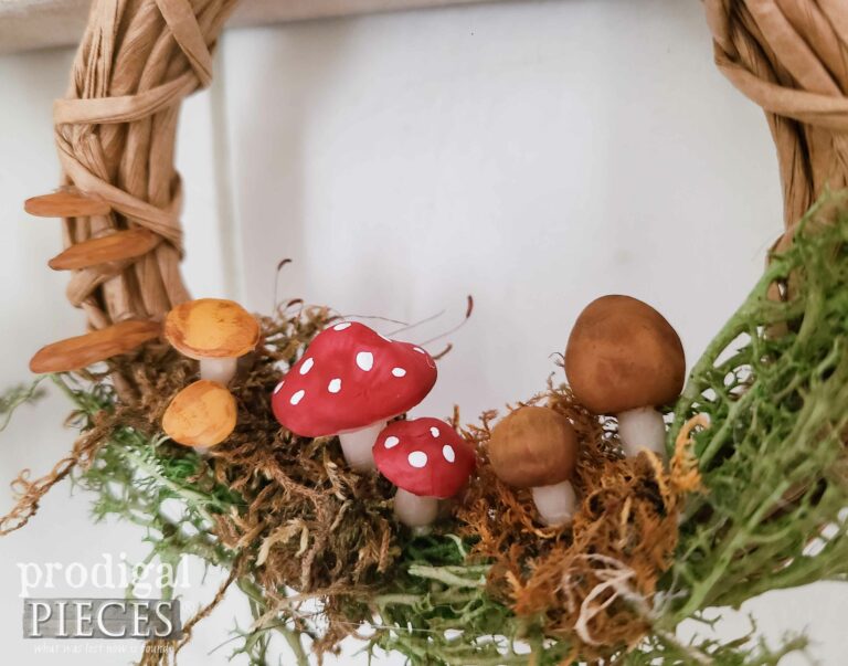 Mini Toadstool Mushrooms | Handmade at shop.prodigalpieces.com #prodigalpieces