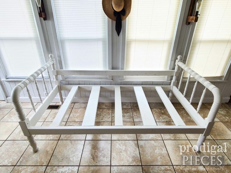 Vintage Farmhouse Style Daybed by Prodigal Pieces | shop.prodigalpieces.com #prodigalpieces