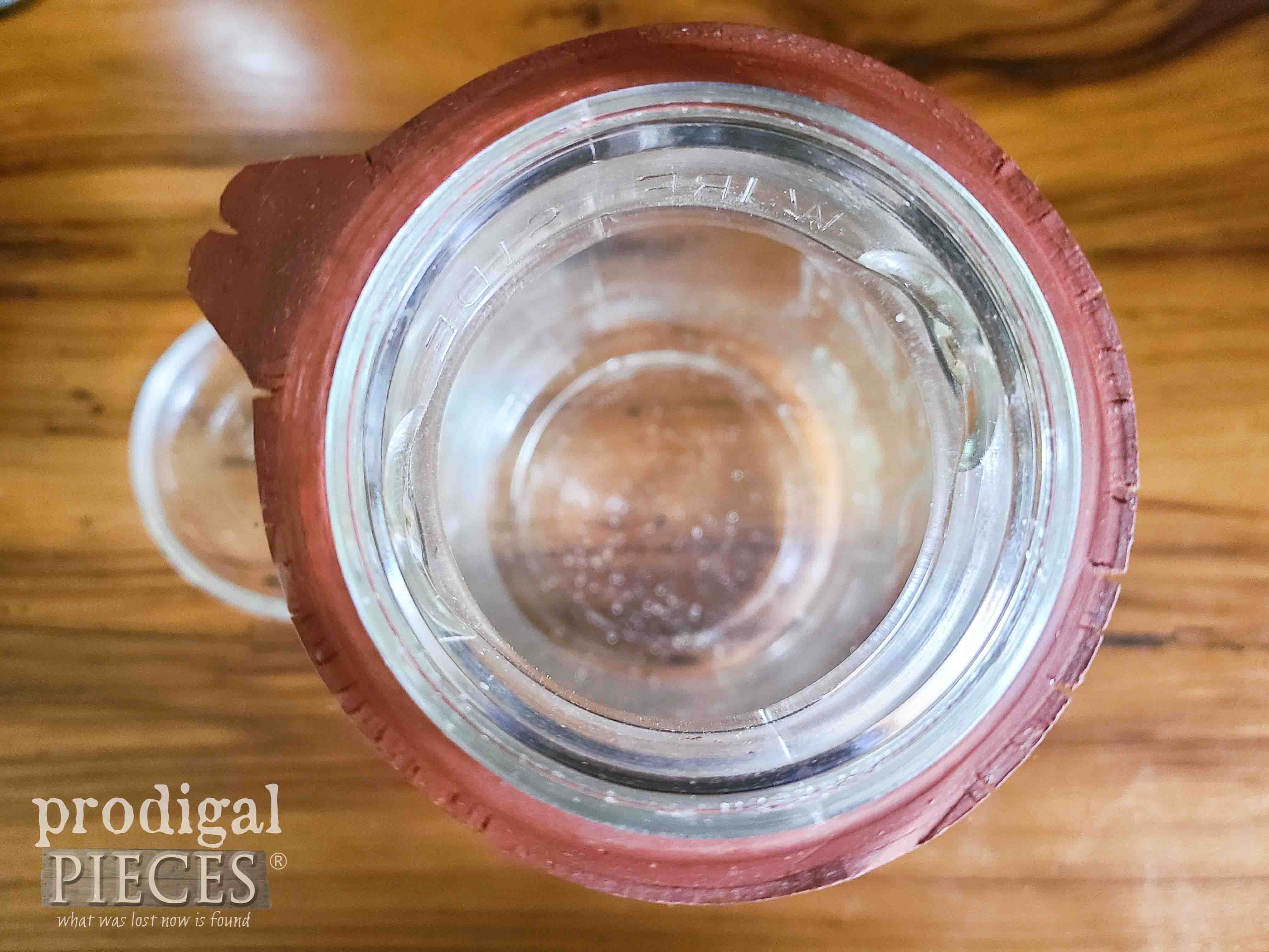 Inside Clear Ball Jar | shop.prodigalpieces.com #prodigalpieces