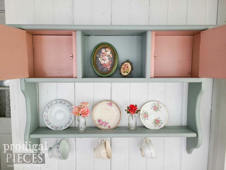 Open Vintage Cubby Shelf | shop.prodigalpieces.com #prodigalpieces