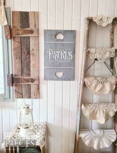 French Chic Hand-Painted Sign | shop.prodigalpieces.com #prodigalpieces