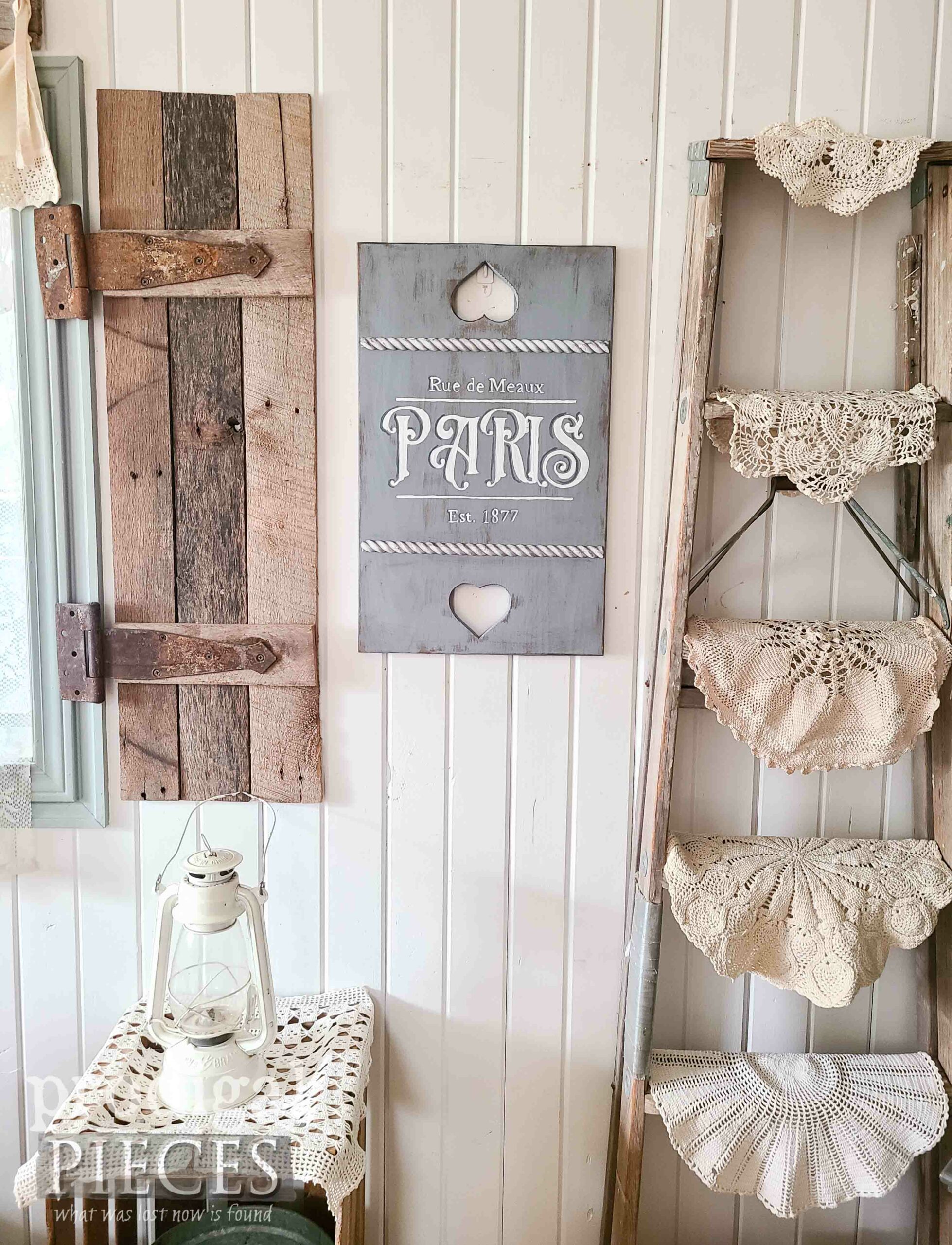 French Chic Hand-Painted Sign | shop.prodigalpieces.com #prodigalpieces
