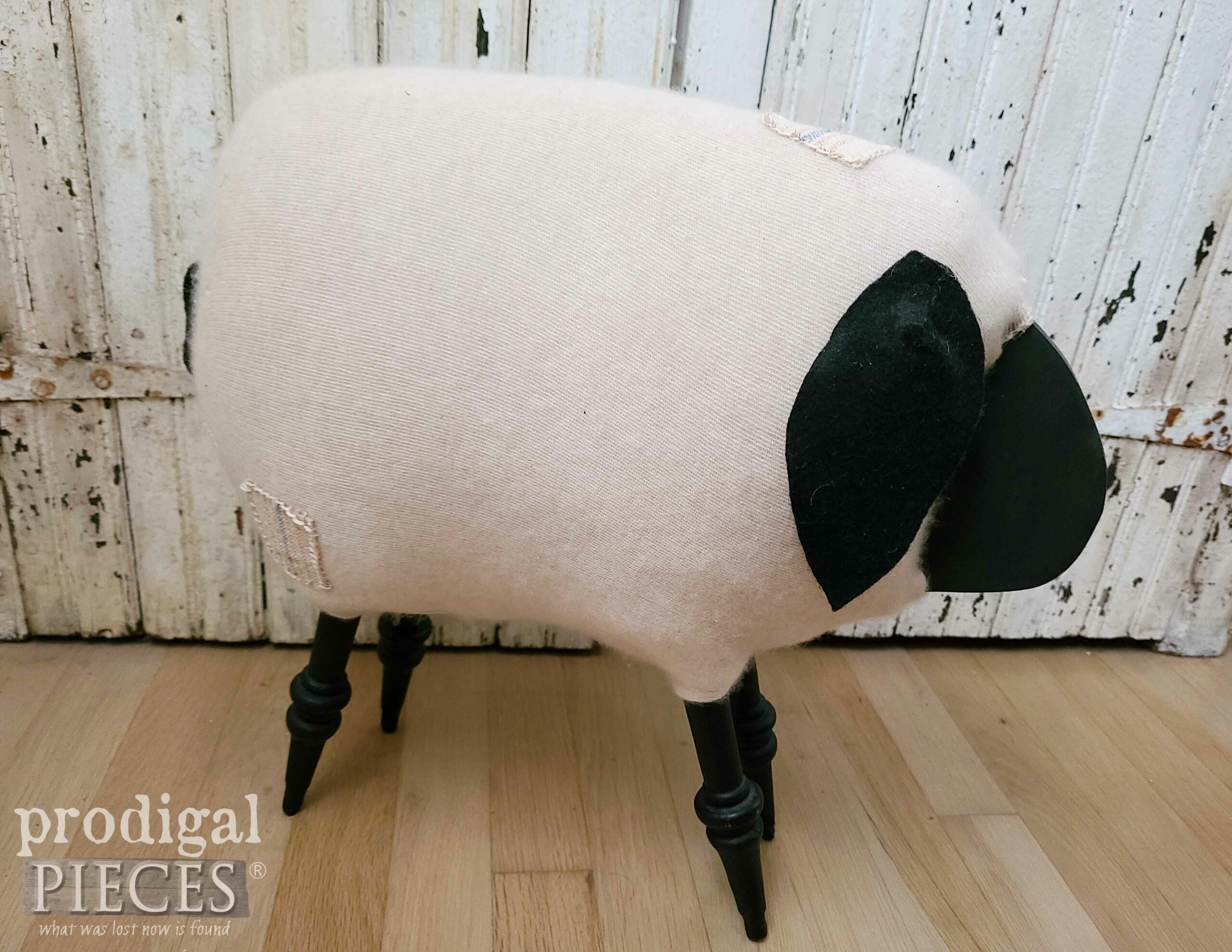 Handmade Woolly Sheep for Farmhouse Decor available at Prodigal Pieces | shop.prodigalpieces.com #prodigalpieces