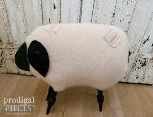 Right Side Farmhouse Woolly Sheep | shop.prodigalpieces.com #prodigalpieces
