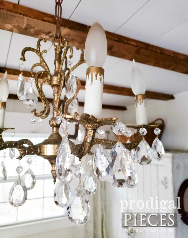 Side View Crystal and Brass Chandeliers available at shop.prodigalpieces.com #prodigalpieces