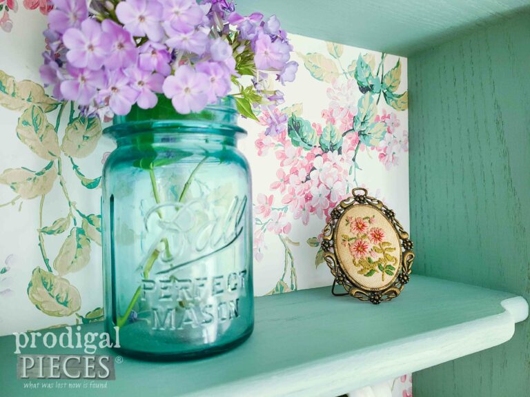 Ball Jar on Shelf | shop.prodigalpieces.com #prodigalpieces