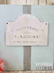 French Chic Letter Box | shop.prodigalpieces.com #prodigalpieces