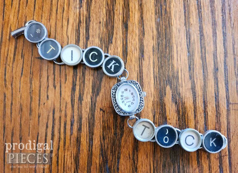 Antique Typewriter Key Watch available at Prodigal Pieces | shop.prodigalpieces.com #prodigalpieces