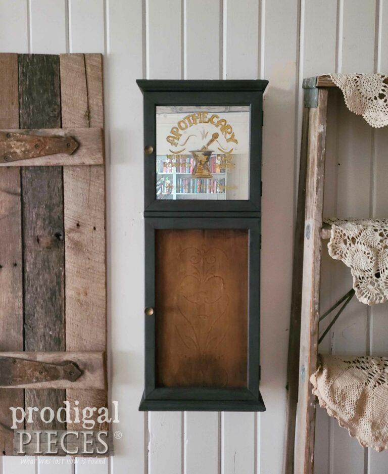 Vintage Apothecary Cabinet | shop.prodigalpieces.com #prodigalpieces