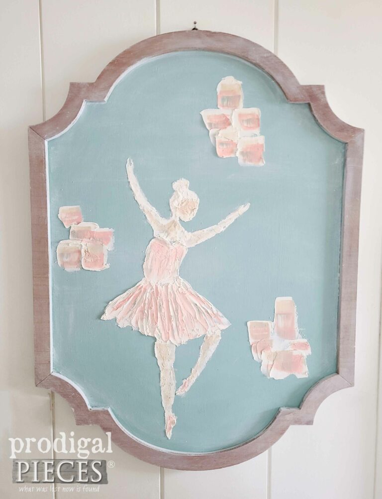 DIY Ballerina Art by Larissa of Prodigal Pieces | prodigalpieces.com #prodigalpieces