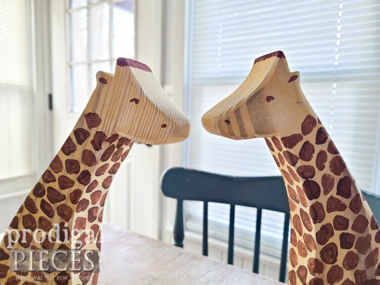 Adorabel Reclaimed Wooden Giraffes | shop.prodigalpieces.com #prodigalpieces