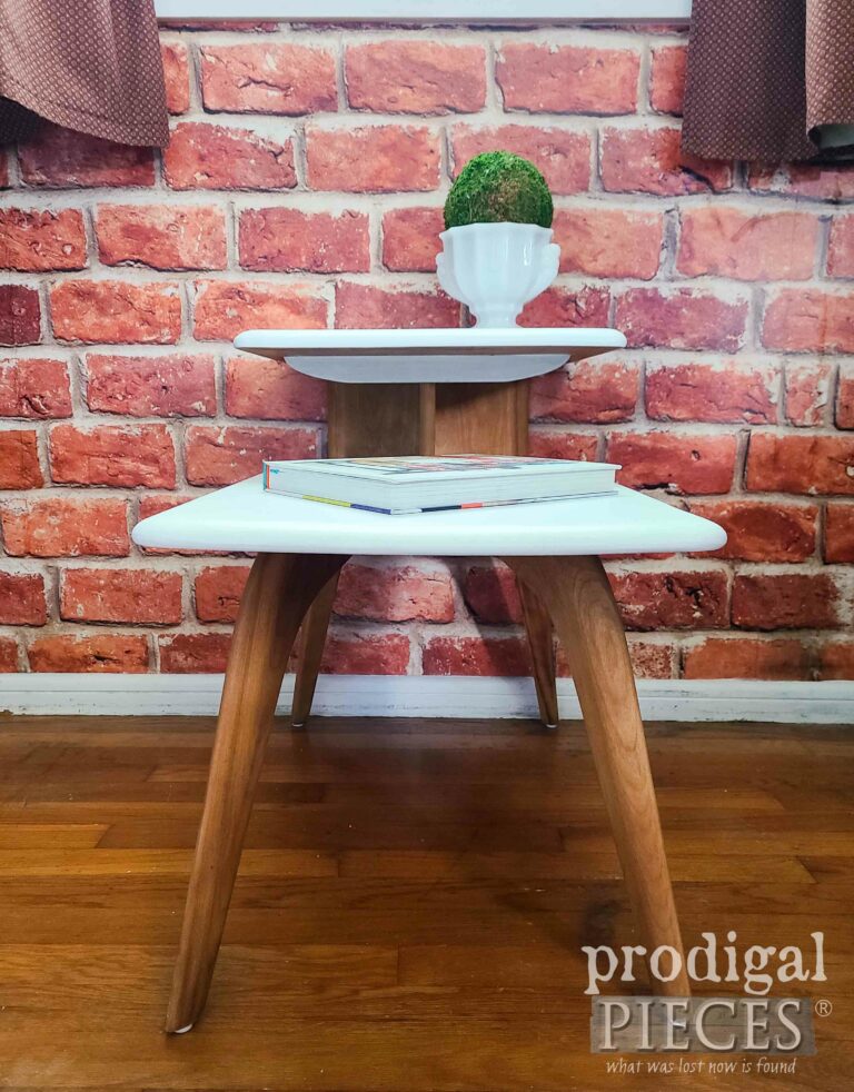 Front view MCM table | shop.prodigalpieces.com #prodigalpieces
