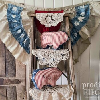 Farmhouse Patriotic Pigs available at Prodigal Pieces | shop.prodigalpieces.com #prodigalpieces