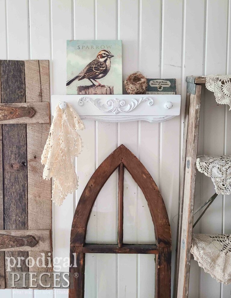 Salvaged Style Picture Ledge by Prodigal Pieces | shop.prodigalpieces.com #prodigalpieces