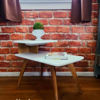 Vintage Heywood Wakefield Side Table available at Prodigal Pieces | shop.prodigalpieces.com #prodigalpieces