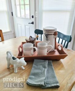 Farmhouse Wooden Tray in Copper available at Prodigal Pieces | shop.prodigalpieces.com #prodigalpieces