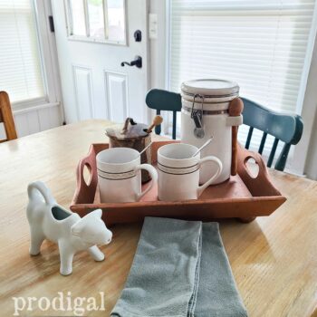 Farmhouse Wooden Tray in Copper available at Prodigal Pieces | shop.prodigalpieces.com #prodigalpieces