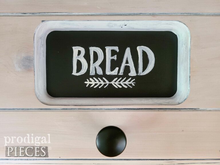 Hand-Painted Bread Box | shop.prodigalpieces.com #prodigalpieces