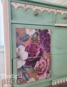 Rose Dresser Drawers | shop.prodgalpieces.com #prodigalpieces