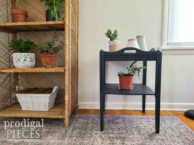 Black Boho Side Table | shop.prodigalpieces.com #prodigalpieces