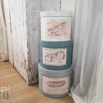 Stacking French Chic Storage boxes available at Prodigal Pieces | shop.prodigalpieces.com #prodgalpieces