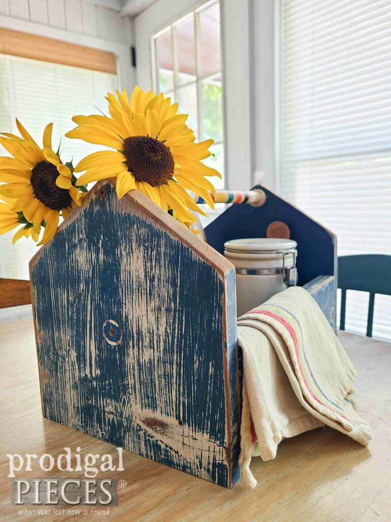 Sunflowers in Tote | shop.prodigalpieces.com #prodigalpieces