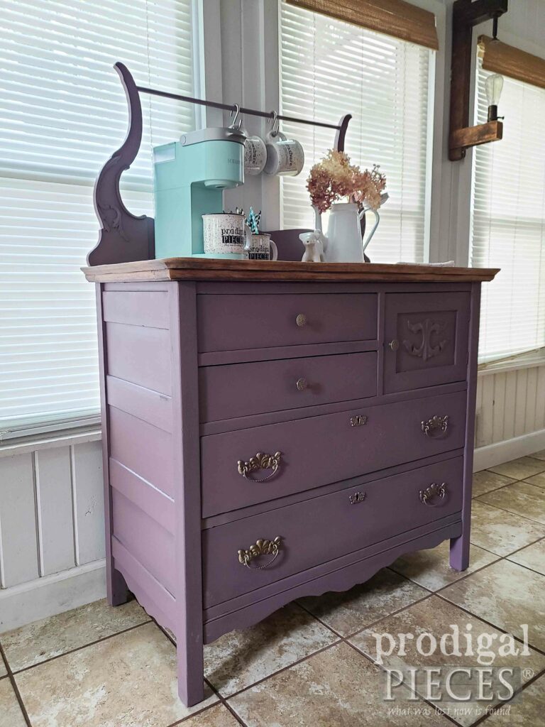 Deep Purple Wash Stand | shop.prodigalpieces.com #prodigalpieces