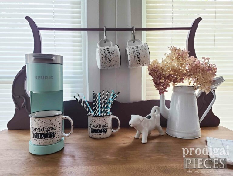 DIY Coffee Station | shop.prodigalpieces.com #prodigalpieces