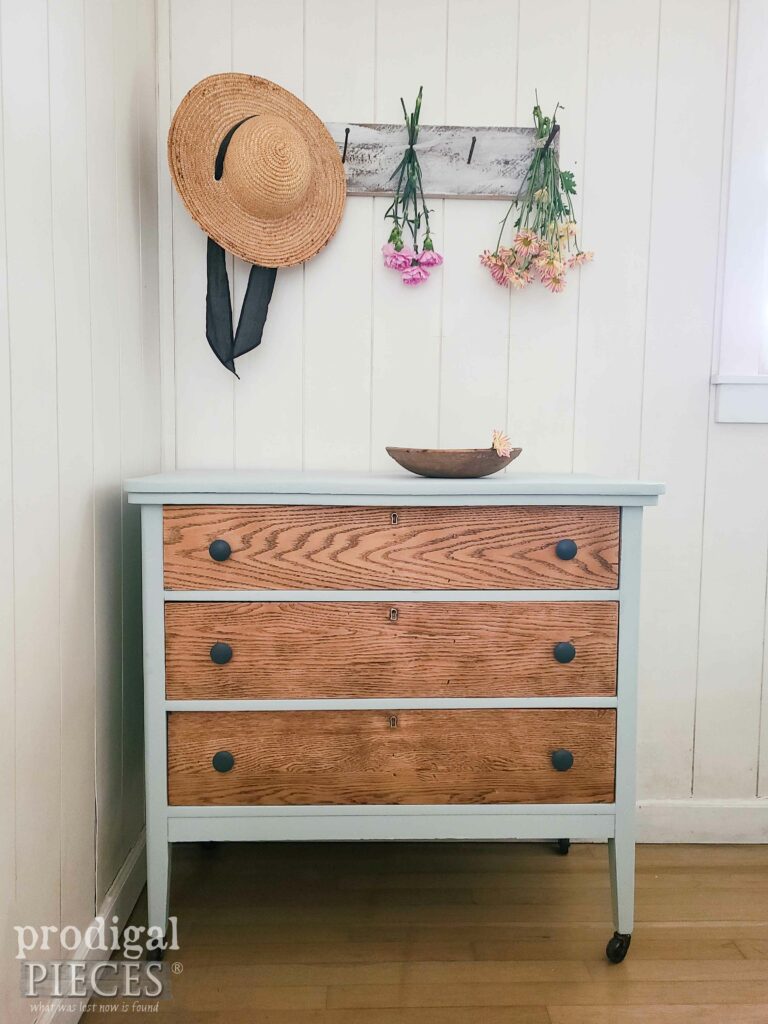 Antique Oak Chest of Drawers available at Prodigal Pieces | shop.prodigalpieces.com #prodigalpieces