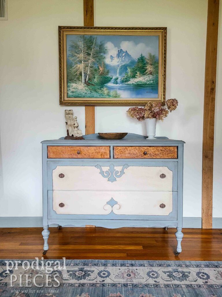 Farmhouse Style Antique Dresser available at Prodigal Pieces | shop.prodigalpices.com #prodigalpieces