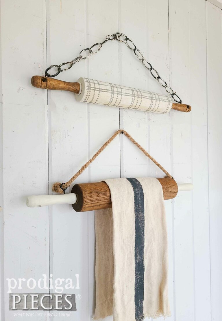 Vintage Farmhouse Rolling Pin Set | shop.prodigalpieces.com #prodigalpieces