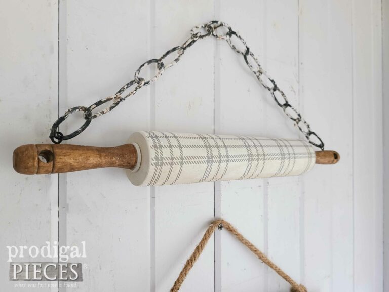 Plaid Rolling Pin | shop.prodigalpieces.com #prodigalpieces